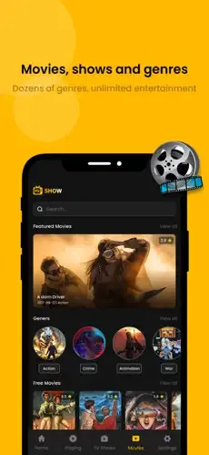 cricify-tv-app Movies and shows